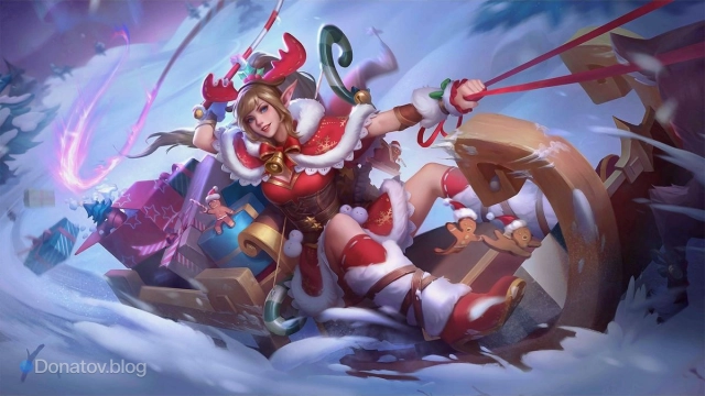 Облик Christmas на Мию в Mobile Legends: Bang Bang