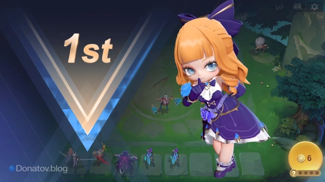 Победа за командира Гвиневру в Magic Chess: Go Go