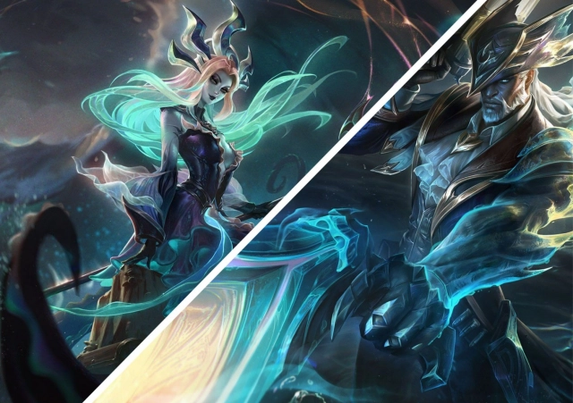 Новые образы Люциана и Нами из «Утопших призраков» в Святилище League of Legends
