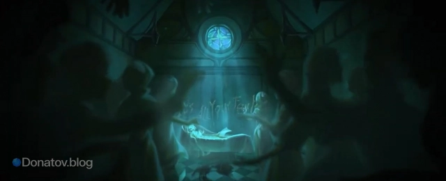 Труп Кристины в трейлере персонажа Wax Artist