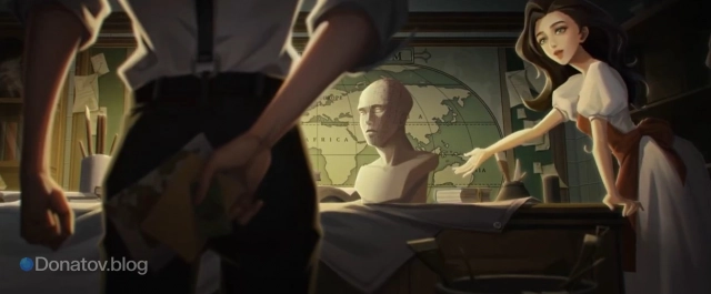 Кадр из трейлера Wax Artist в Identity V