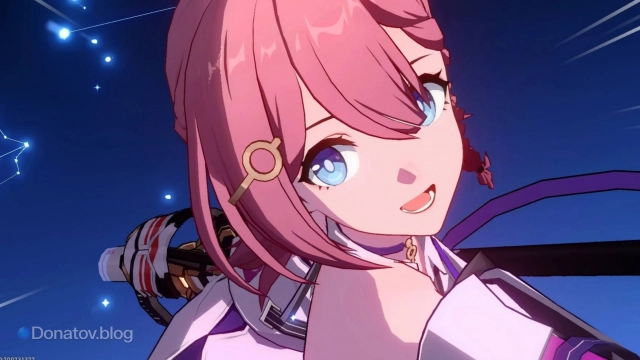 Анимация Асты в Honkai: Star Rail