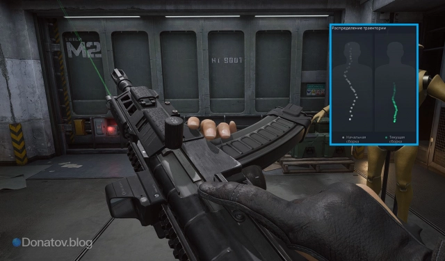 Сравнение отдачи у SR-3M со сборкой и без