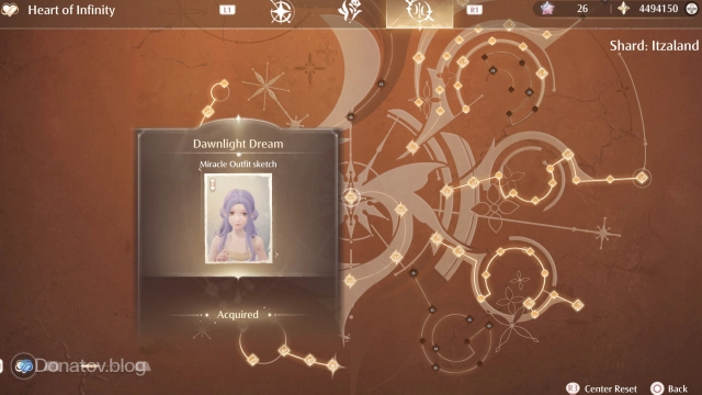 Скетч Providence Immemorial в Infinity Nikki