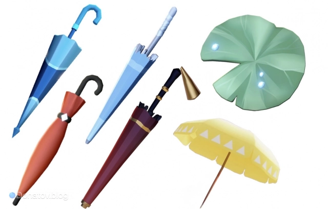 Зонты в Sky: CotL