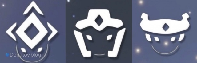 Защитные маски духов-старейшин