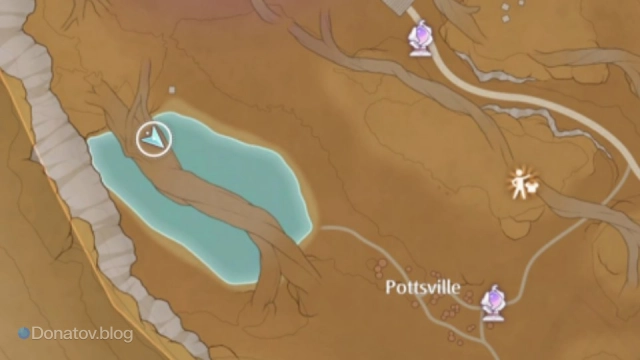 Расположение Cherished Collection в Infinity Nikki