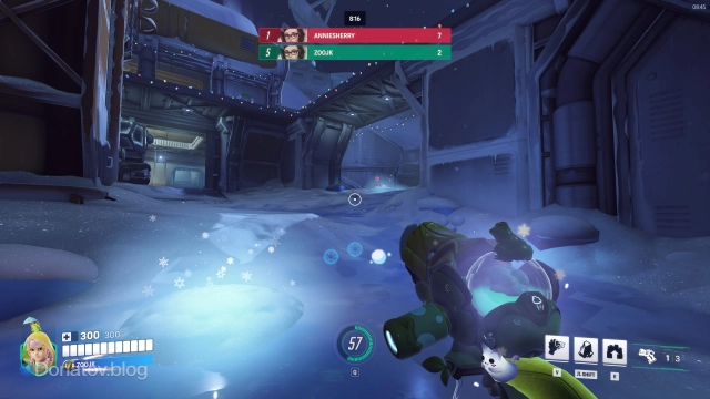 Режим «Снежная схватка»