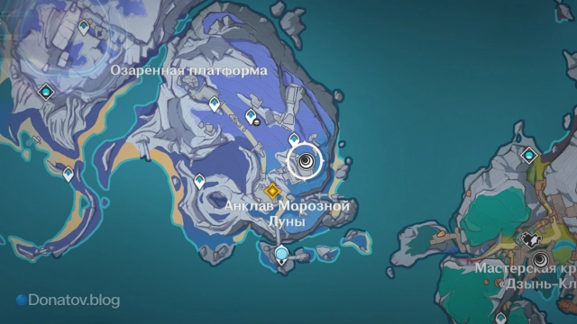 Телепорт на острове Хийси