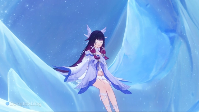 Коломбина сидит на луне