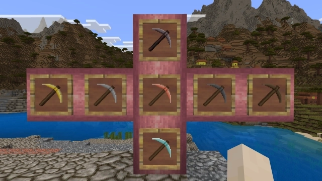 Кирка в Minecraft: гайд по крафту, видам и использованию