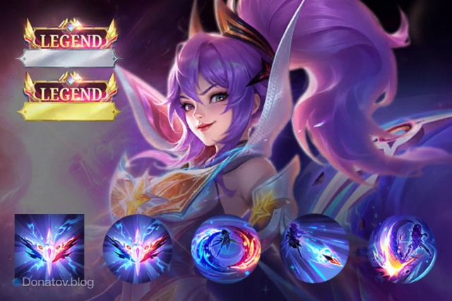 Легендарный облик на Фанни в Mobile Legends: Bang Bang