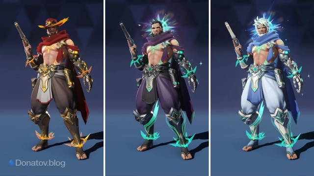 Варианты оформления скина