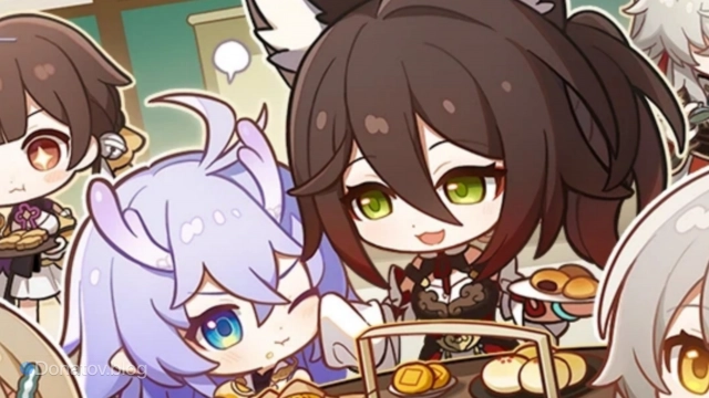 Тинъюнь с Байлу из Honkai: Star Rail