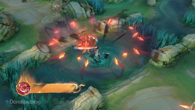 Анимация ультимейта Эймона «Vessel of Deceit» в Mobile Legends: Bang Bang