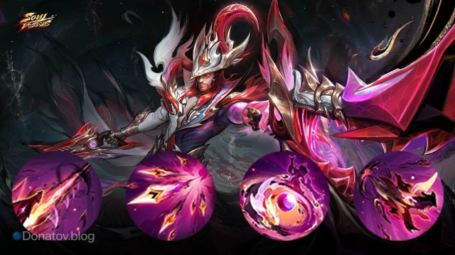 Окраска кнопок способностей Клинта «Vessel of Ruin» в Mobile Legends: Bang Bang