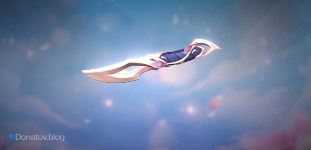 Нож-веер «Таинственный цветок»