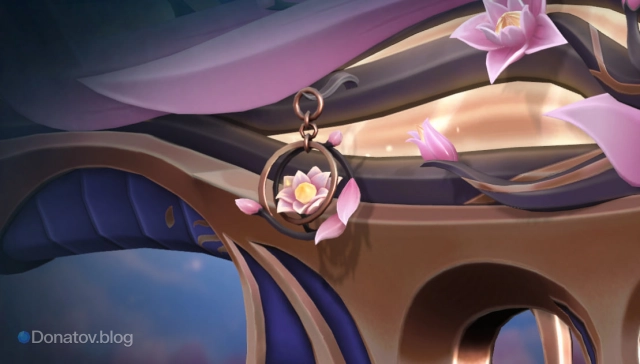 Брелок «Таинственный цветок»