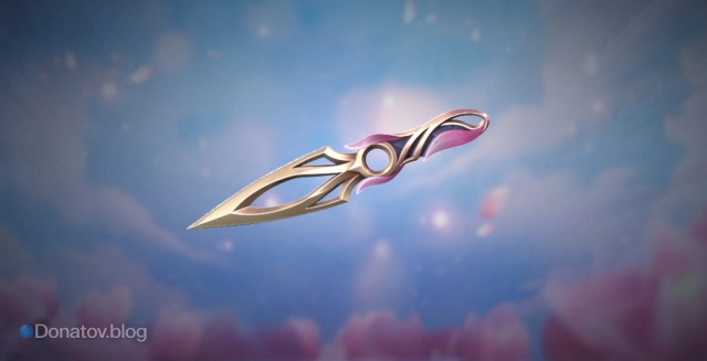 Кунаи «Таинственный цветок», уровень: 1