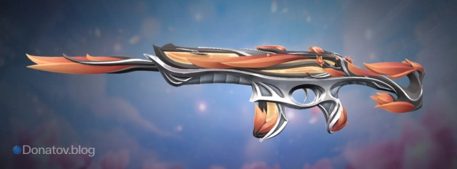 Оранжевая расцветка «Таинственный цветок»