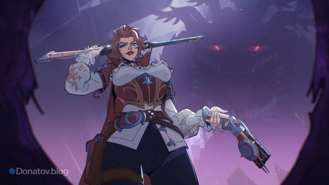 Эльза Бладстоун в трейлере Marvel Rivals