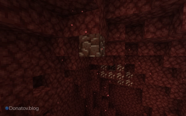 Древние обломки в Minecraft