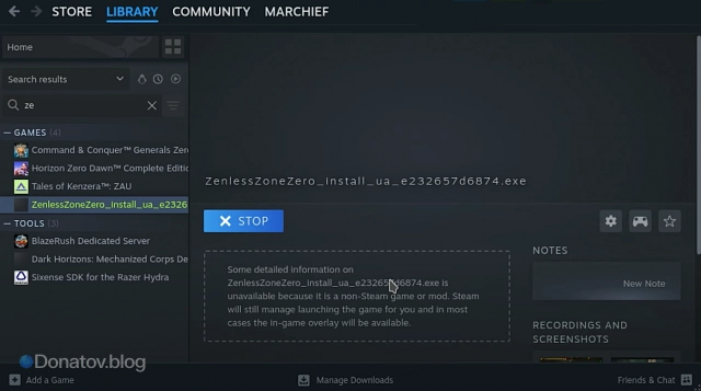 Установка в Steam Deck