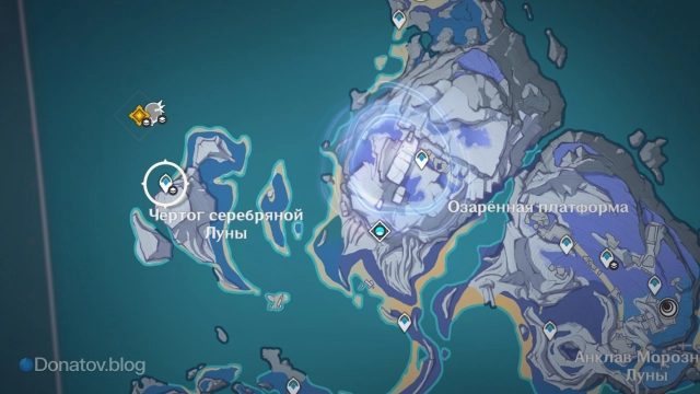 Телепорт в Чертоге серебряной Луны