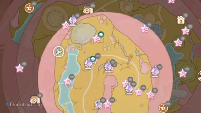 Расположение четвёртого лабиринта в Infinity Nikki