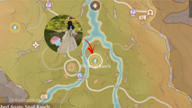 Второй шрумлинг квеста Old Tears Shed Again: Snail Ranch