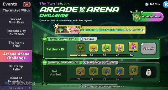 Декабрьская Arcade Arena в Cookie Run: Kingdom