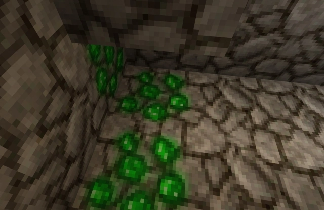 Изумрудная руда в Minecraft: где найти и как добыть редкий и важный ресурс