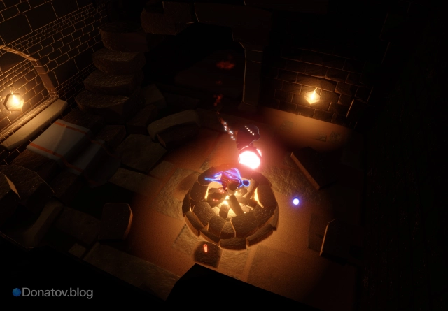 Особый костёр в тайных комнатах храма Долины триумфа