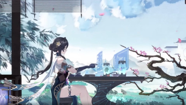 Жуань Мэй проводит исследование