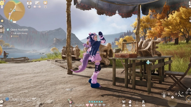 Игра Parkya Crater Adventure Camp в Infinity Nikki