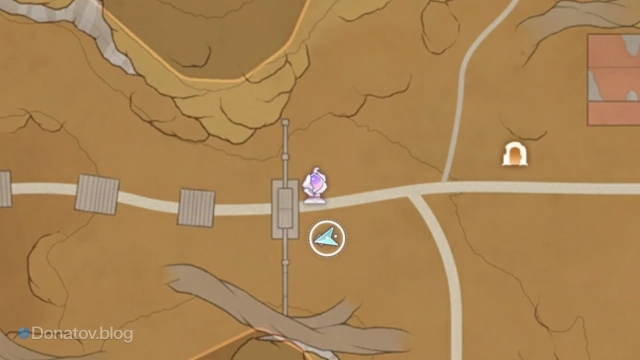 Расположение игры Misty Forest Camp