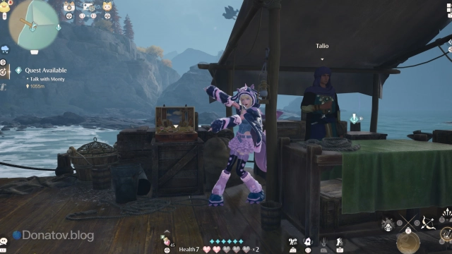 Как выглядит игра Old Dock House в Infinity Nikki