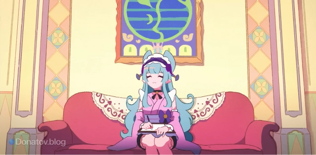 Скриншот из видеоистории персонажа «Сны на блюде»