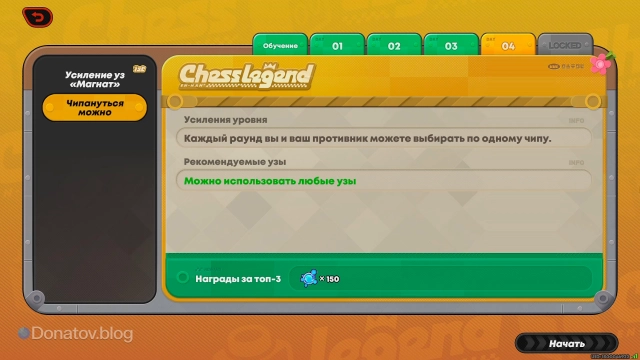 Условия испытания «Чипануться можно»