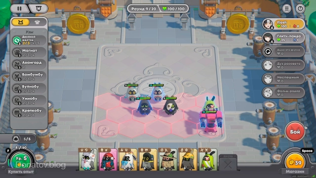 Отряд для прохождения испытания «Безграничная мощь»