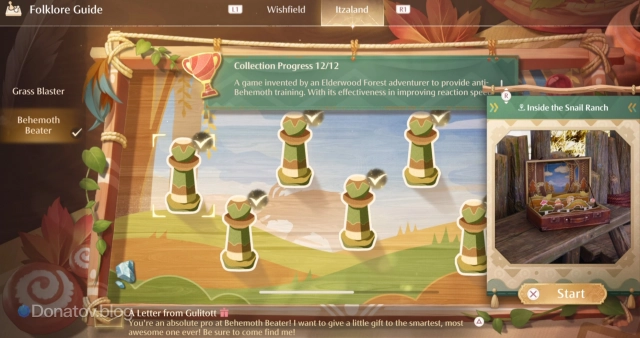 Страница Behemoth Beater в разделе Folklore Guides