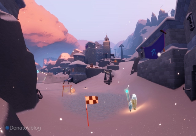 Площадка для игры в мяч в Деревушке мечтаний