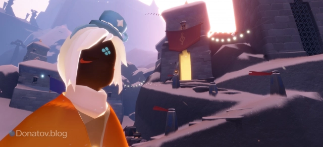 Вход в музыкальную лавку в Деревушке мечтаний