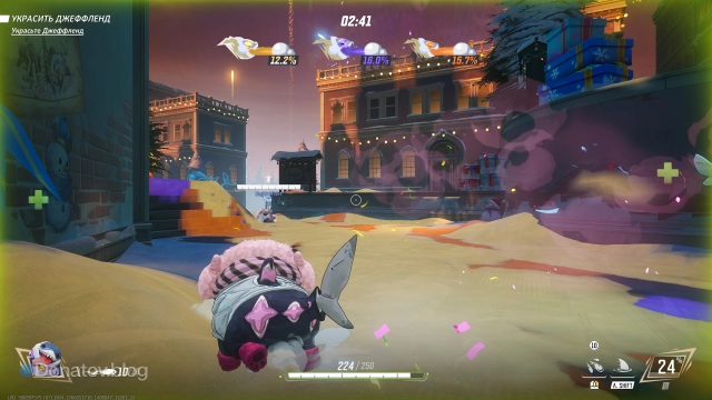 Джефф готов к снежным трудам