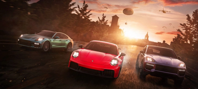 Коллаборация PUBG MOBILE и Porsche — культовые автомобили в мобильной версии КБ