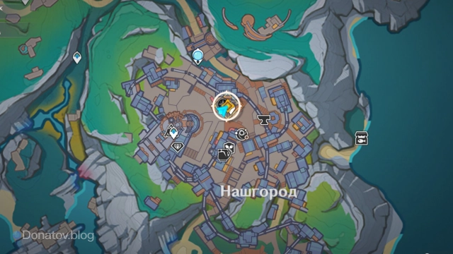 Телепорт у гильдии искателей приключений