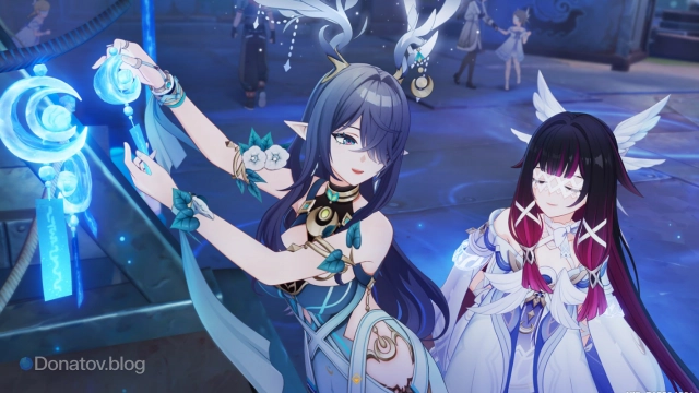 Лаума и Коломбина загадывают желание