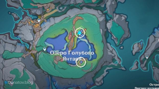 Отметки на карте