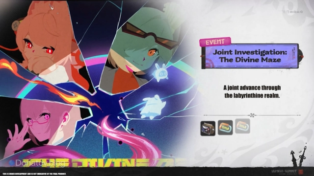 Обложка события «Совместное испытание: Божественный лабиринт» в ZZZ