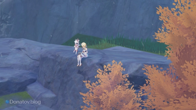 Путешественник читает